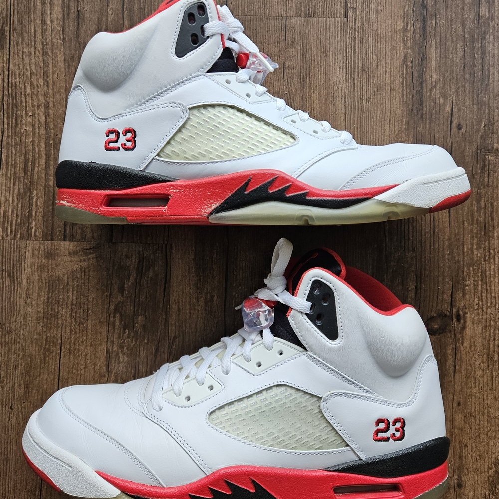 2007 Air Jordan 5 Retro 'Fire Red'